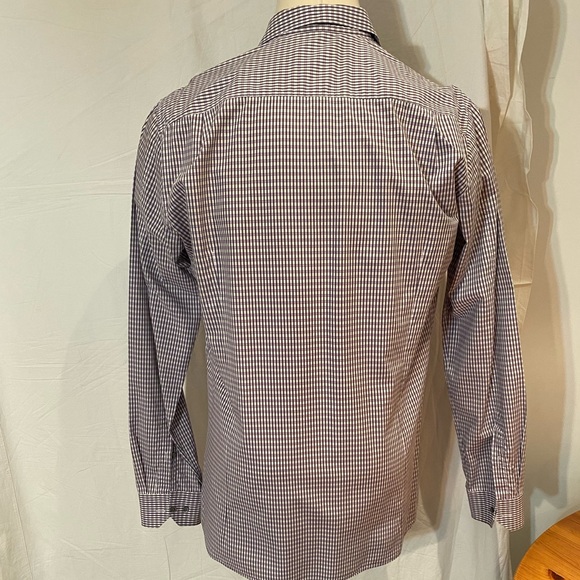 HUGO BY HUGO BOSS Men’s Gingham Button Down Shirt Sz XXL Slim Fit - Picture 5 of 9